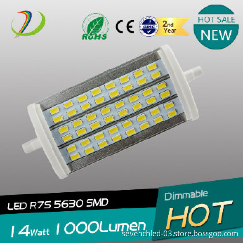 14W R7S 118mm LED Bulb double ended led lamp 14w LED R7S fast leadtime